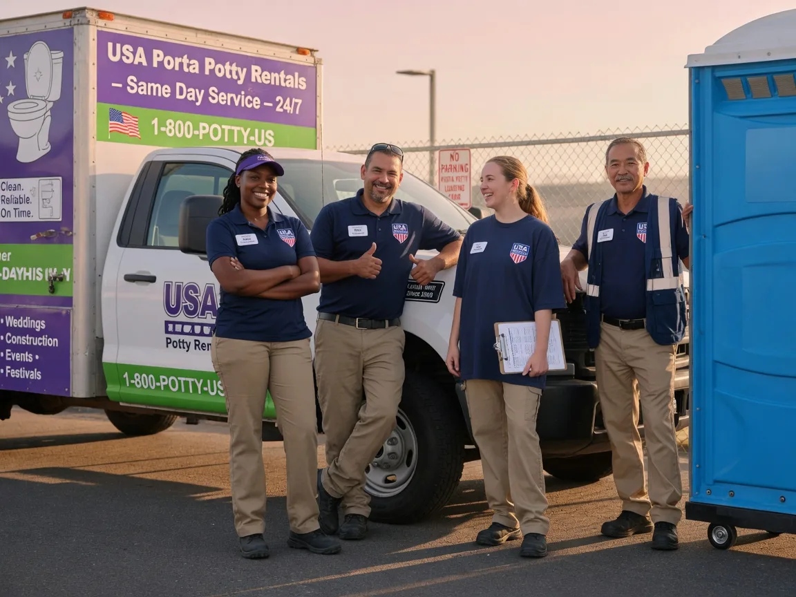 Porta Potty Rental company in New Portland, ME